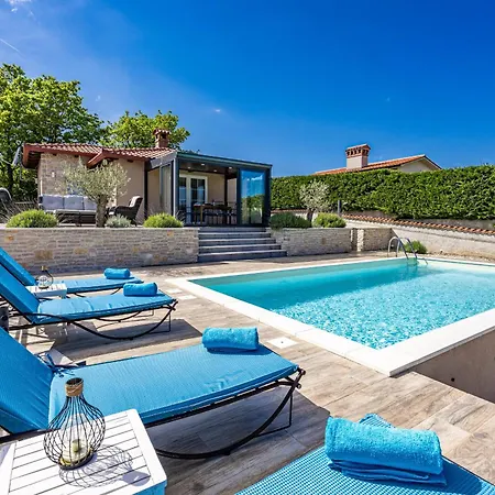 Krasna Kuca For 5 People Near Labin - Rabac With Private Heated Pool Villa *