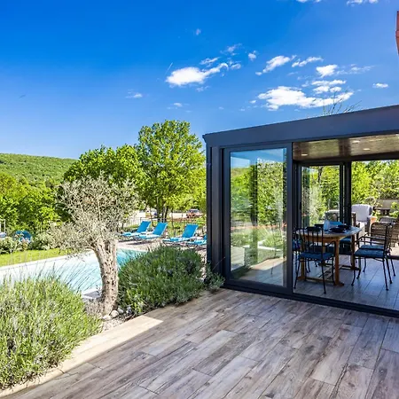 Villa Krasna Kuca For 5 People Near Labin - Rabac With Private Heated Pool