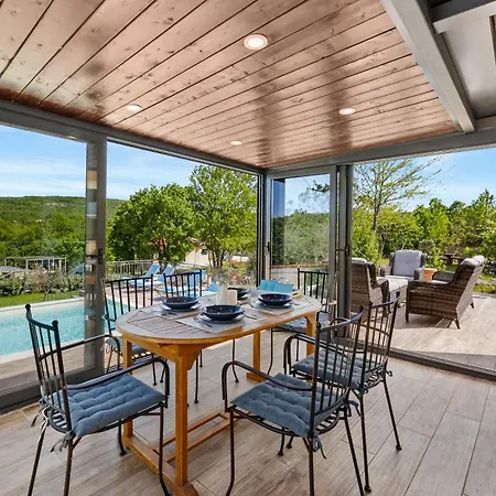 Krasna Kuca For 5 People Near Labin - Rabac With Private Heated Pool Villa Stalije