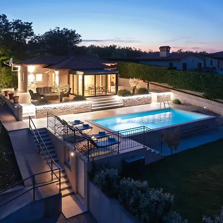 Krasna Kuca For 5 People Near Labin - Rabac With Private Heated Pool *