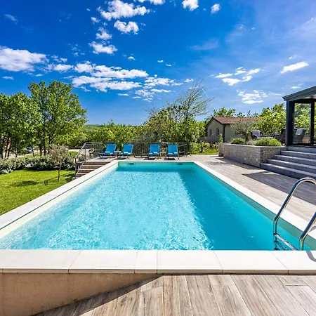 Krasna Kuca For 5 People Near Labin - Rabac With Private Heated Pool