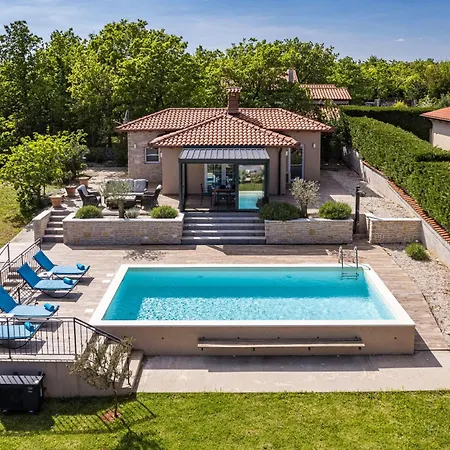 Krasna Kuca For 5 People Near Labin - Rabac With Private Heated Pool *